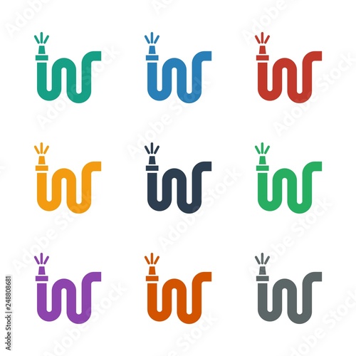 water hose icon white background