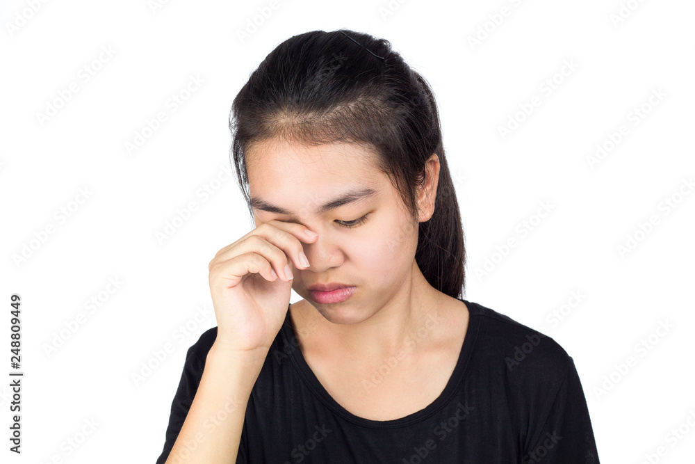 unhappy woman crying feel sad and disappointed unhappy woman crying feel sad and disappointed
