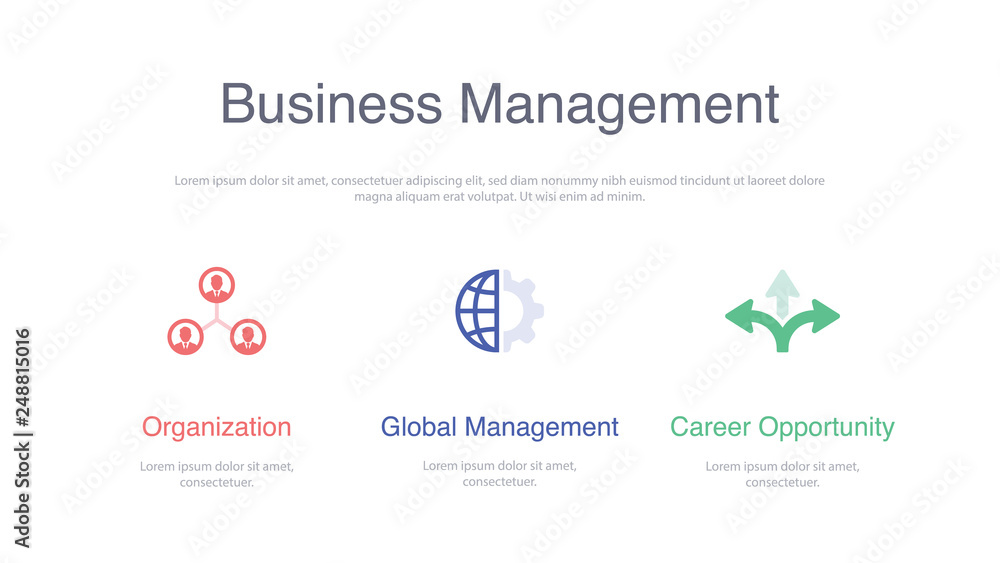 BUSINESS MANAGEMENT BANNER CONCEPT BUSINESS MANAGEMENT BANNER CONCEPT