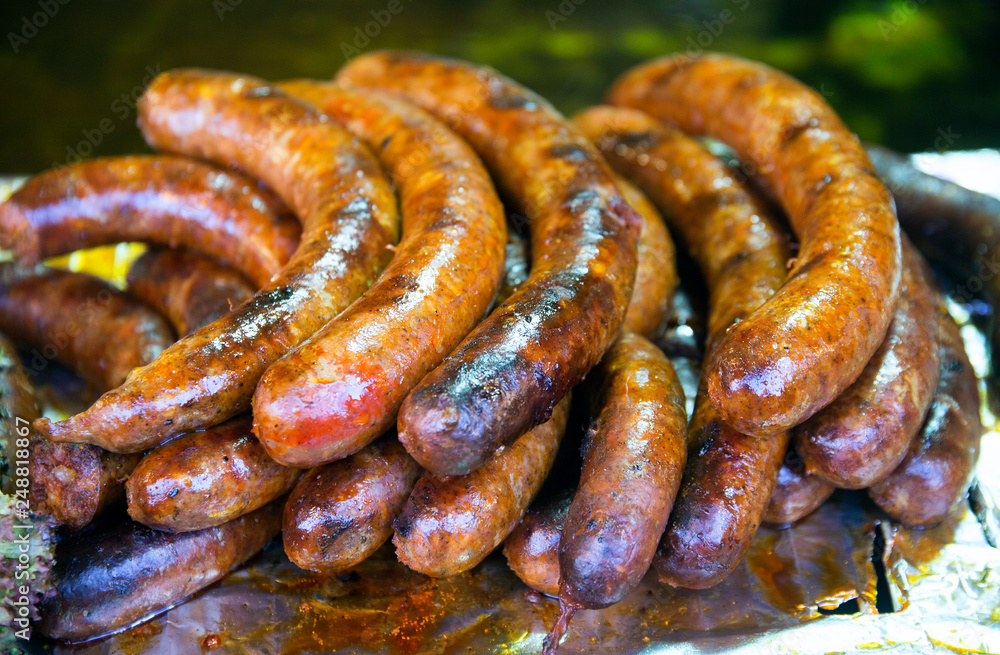 Traditional hungarian food is hurka Traditional hungarian food is hurka