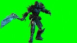 fierce orc fighter 3d render