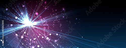 Conceptual technology illustration of artificial intelligence