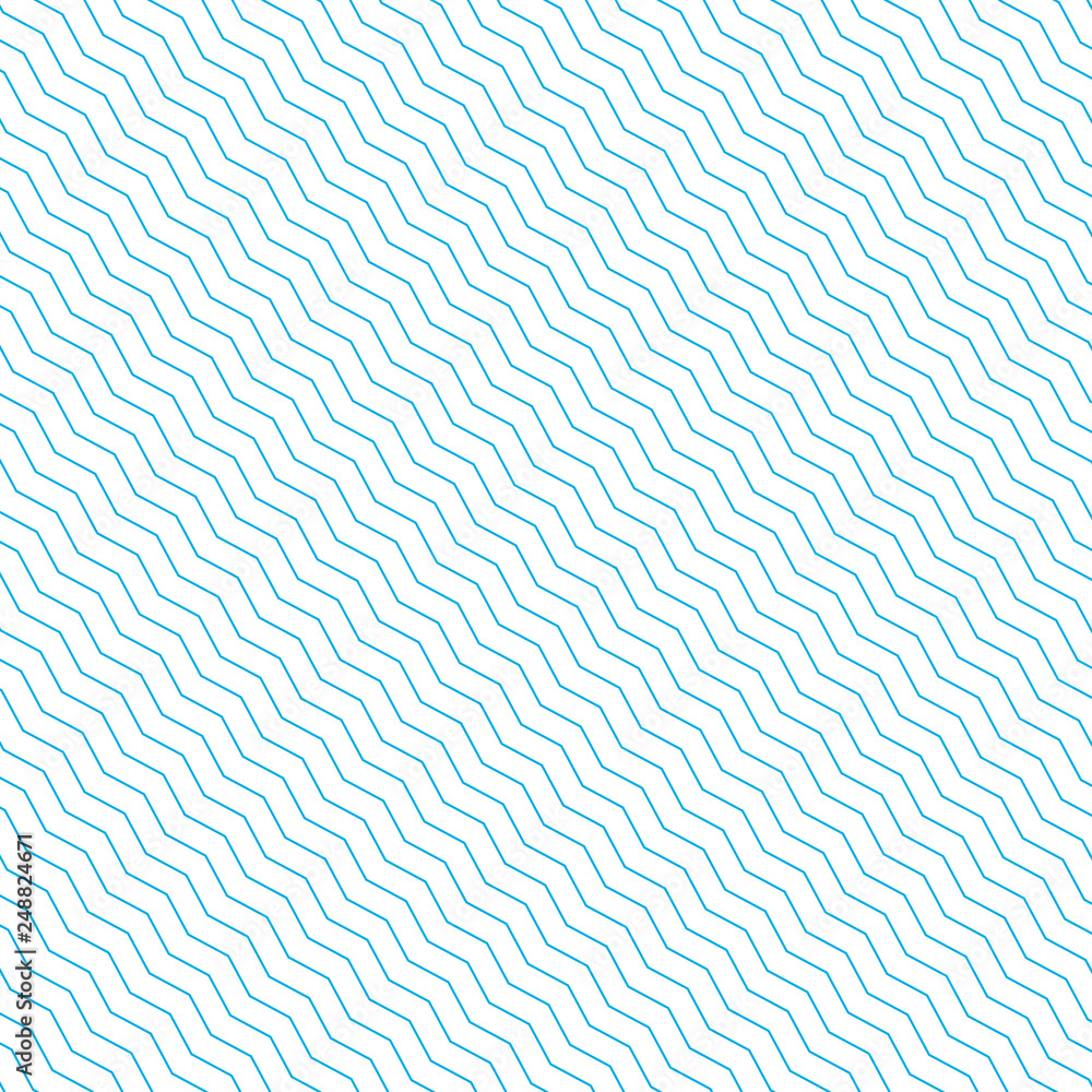 Background with blue waves line, vector illustration