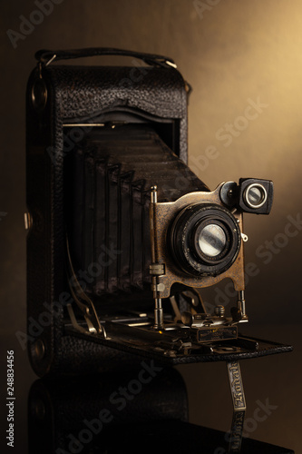 old camera retouching Vintage