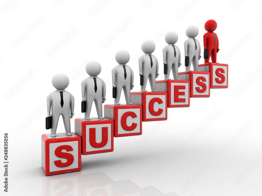 3d rendering business leadership concept
3d rendering business leadership concept
