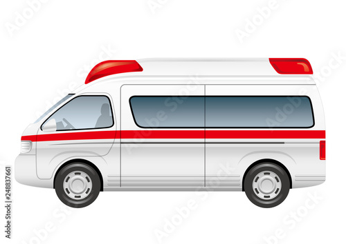 救急車のイラスト