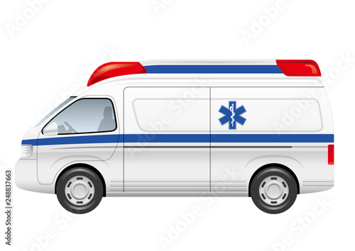 救急車のイラスト