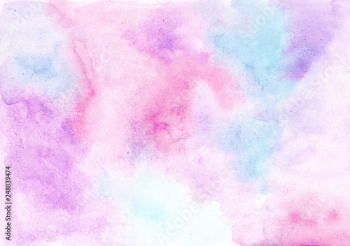 abstract pastel watercolor background © wulano