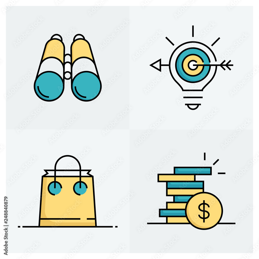 MARKETING ICON SET MARKETING ICON SET