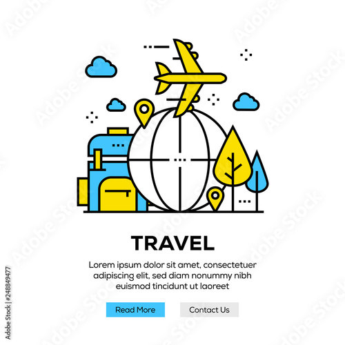 TRAVEL BANNER CONCEPT