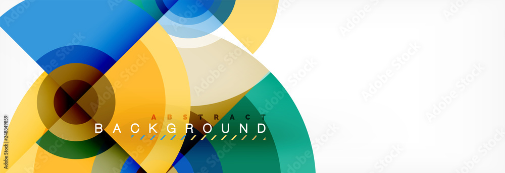 Abstract background circle design Abstract background circle design