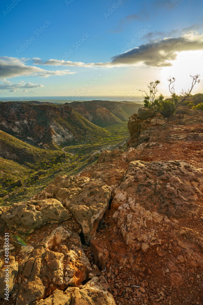 hiking at charles knife canyon, western australia 16