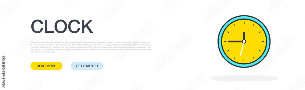 CLOCK BANNER CONCEPT CLOCK BANNER CONCEPT