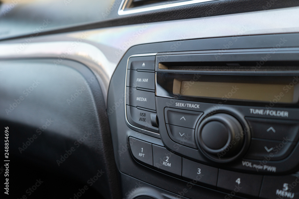 car radio multimedia for entertainment in car.