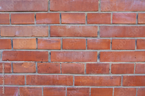 Brick wall texture and surface