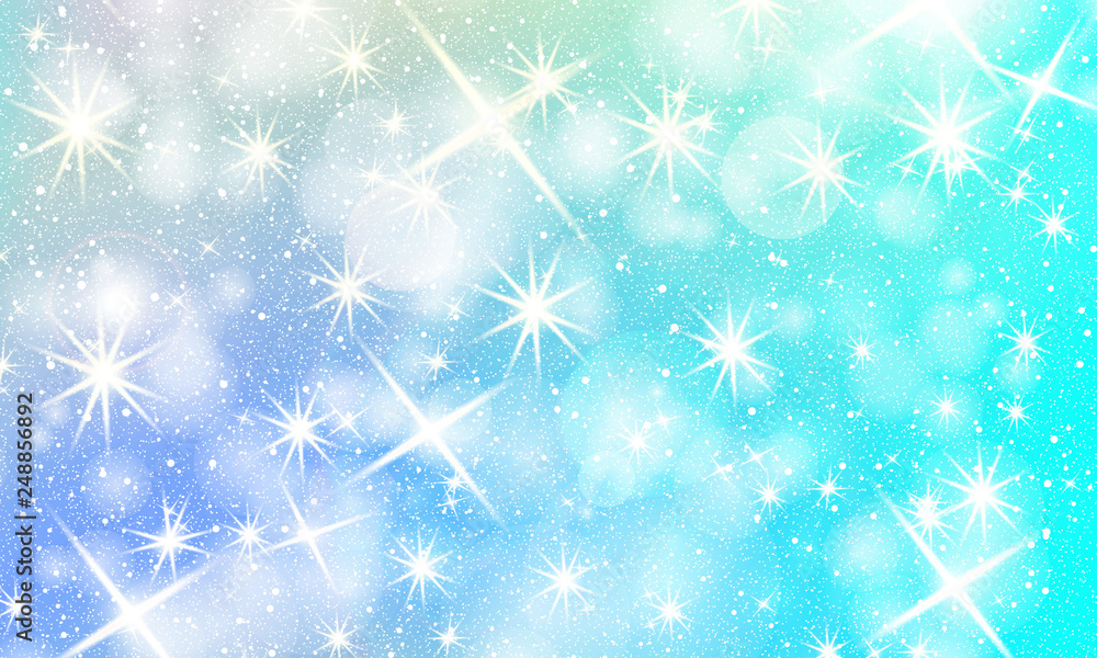 Unicorn rainbow background. Holographic sky Unicorn rainbow background. Holographic sky