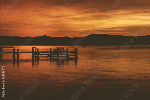 Sunrise at Lake Tahoe