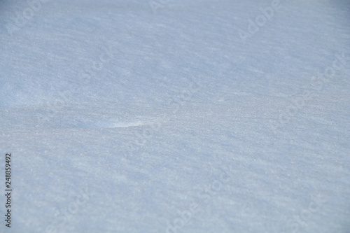 Texture of white fresh snow.