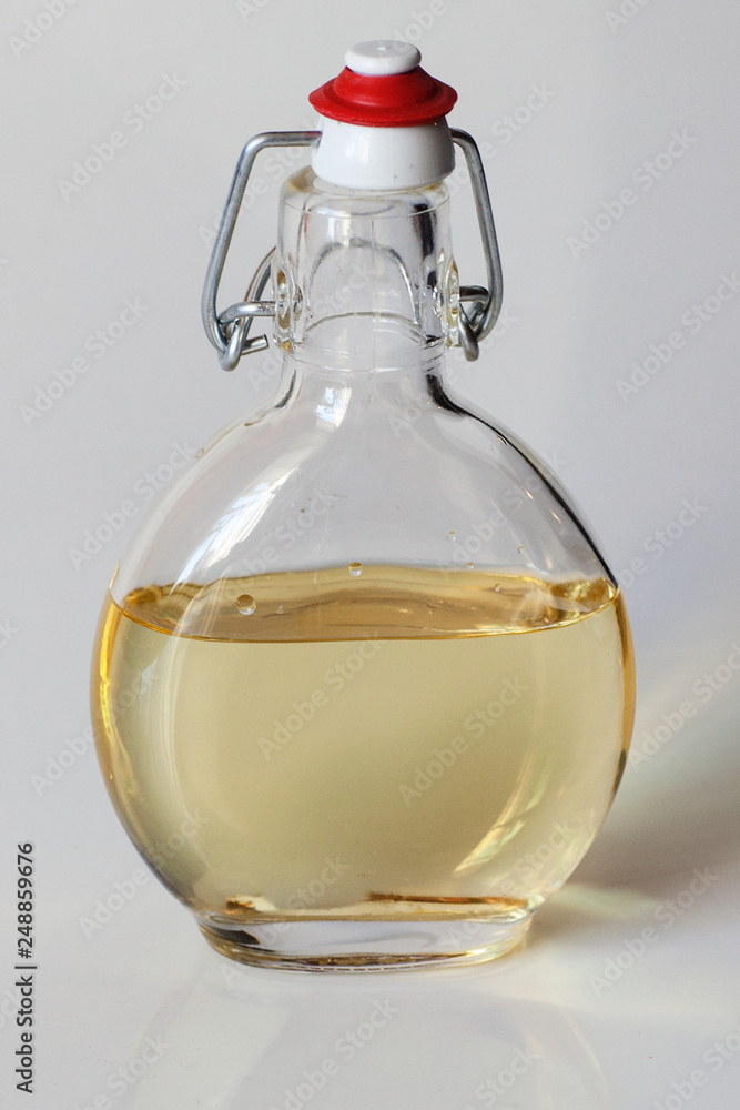 Bottle of vegetable oil Bottle of vegetable oil