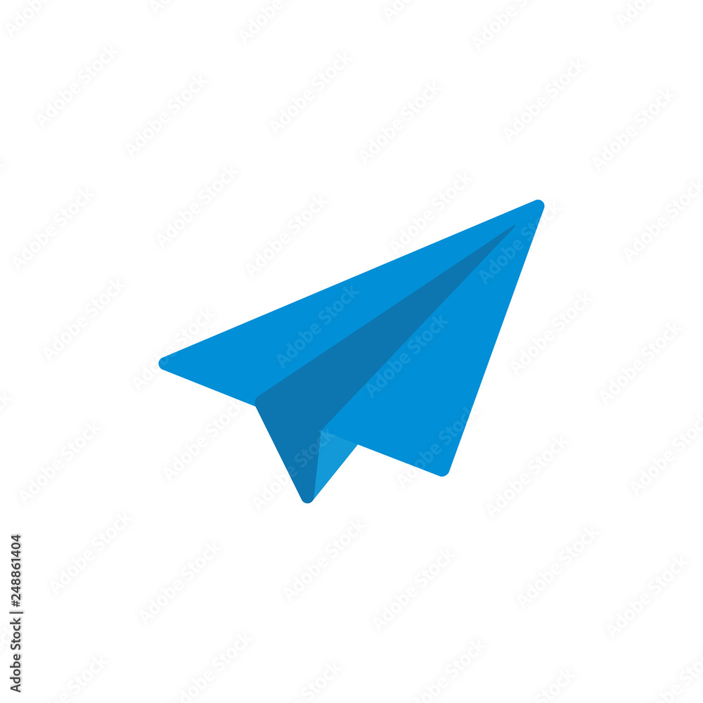 Paper airplane icons, Vector white paper planes. Paper airplane icons, Vector white paper planes.