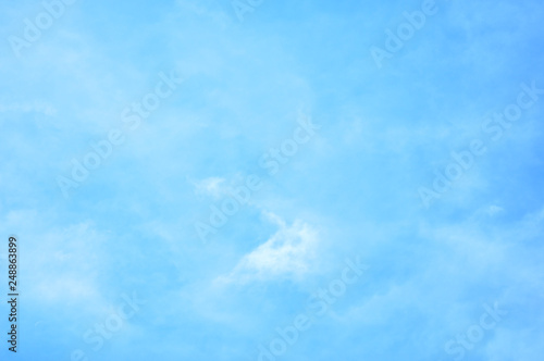 Blue sky peaceful freedom time. © Namon
