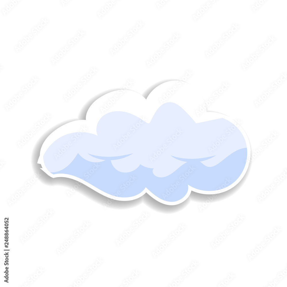 3d clouds flat illustration sticker icon. Elements of Clouds in color icons. Simple icon for websites, web design, mobile app, info graphics 3d clouds flat illustration sticker icon. Elements of Clouds in color icons. Simple icon for websites, web design, mobile app, info graphics