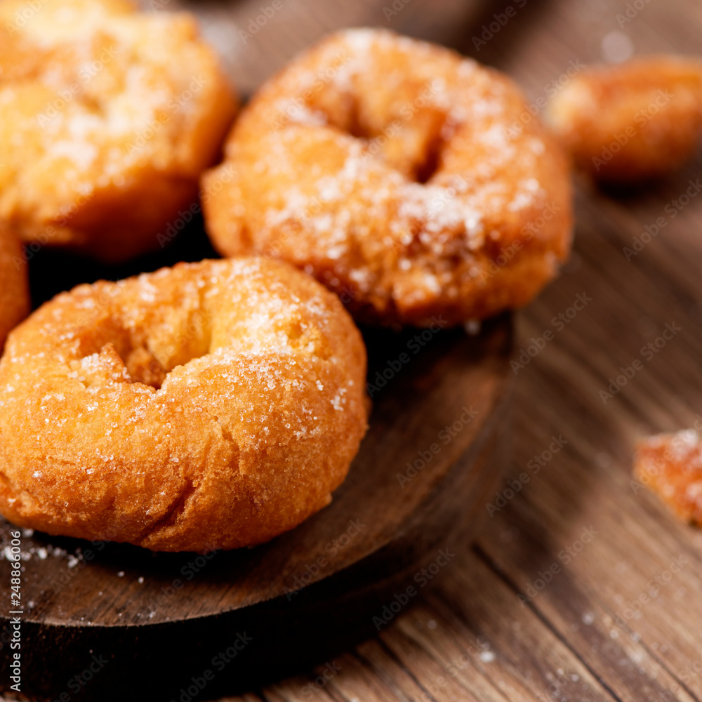 homemade rosquillas, typical spanish donuts homemade rosquillas, typical spanish donuts