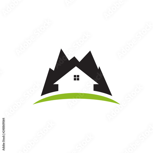home logo design vector template