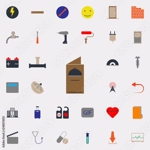 colored endoscope icon. Web icons universal set for web and mobile