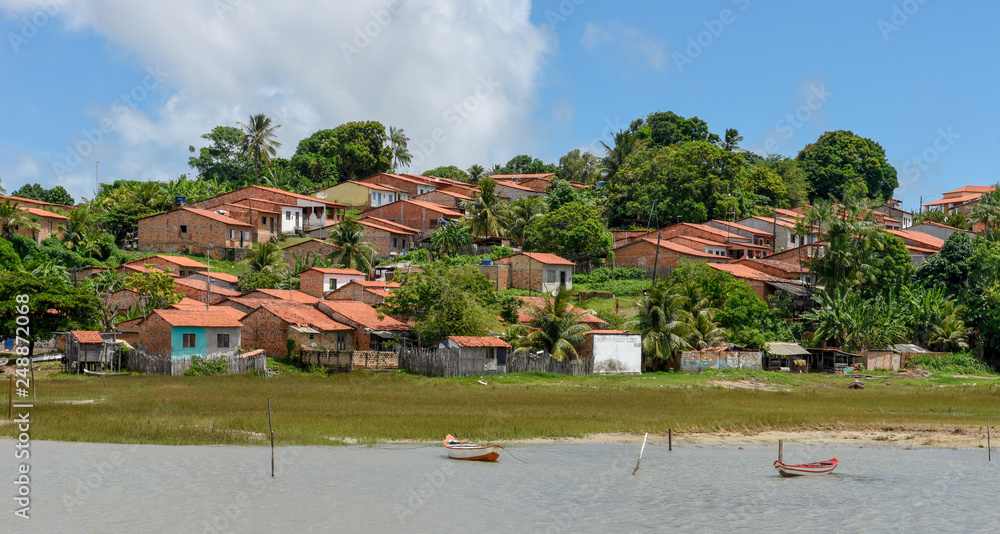 Traditional portuguese colonial architecture in Alcantara, Brazil Traditional portuguese colonial architecture in Alcantara, Brazil