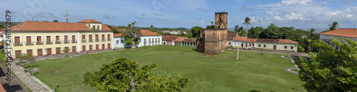 Traditional portuguese colonial architecture in Alcantara, Brazil