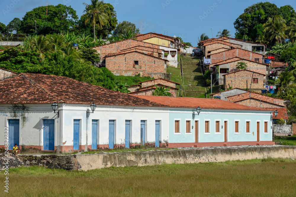 Traditional portuguese colonial architecture in Alcantara, Brazil Traditional portuguese colonial architecture in Alcantara, Brazil