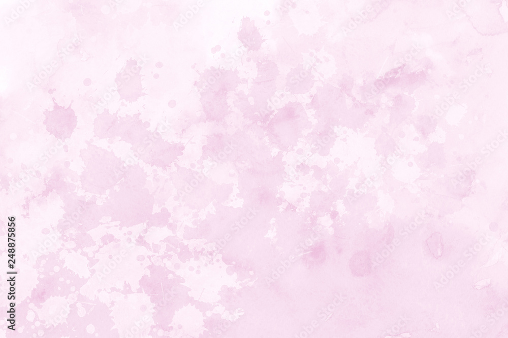 Pink ink and watercolor textures on white paper background. Paint leaks and ombre effects. Hand painted abstract image. Pink ink and watercolor textures on white paper background. Paint leaks and ombre effects. Hand painted abstract image.