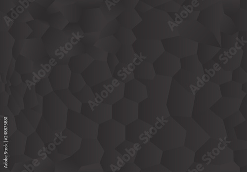Vector black background. Bubble textured web template