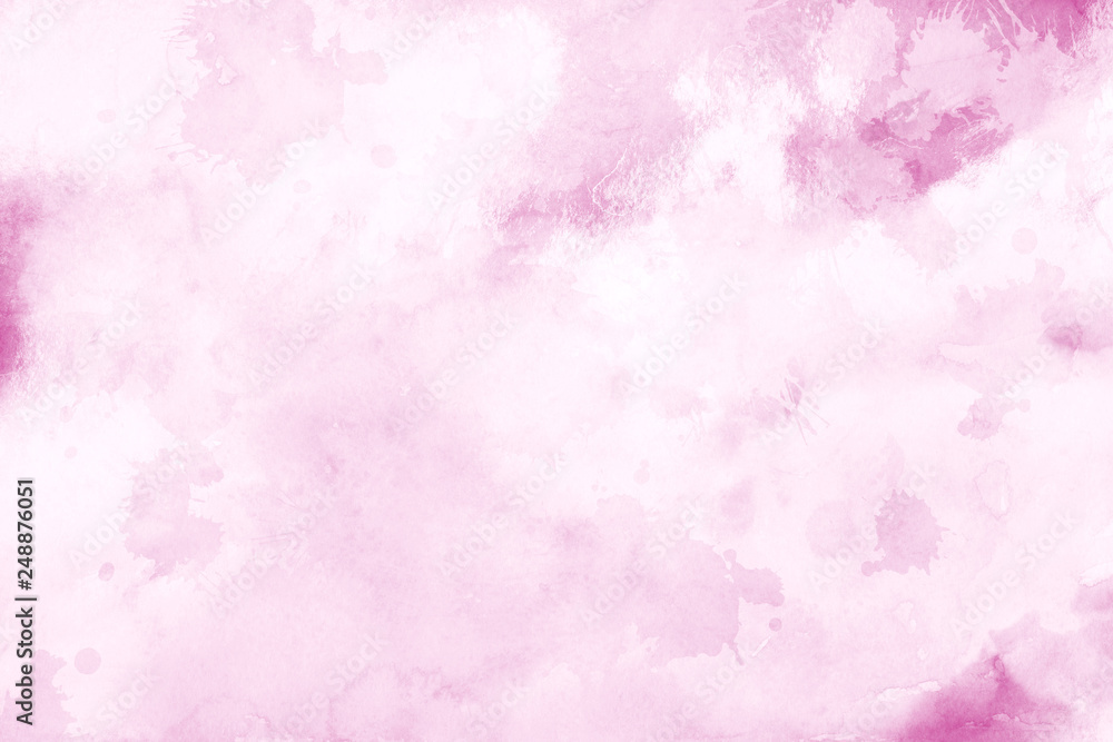Pink ink and watercolor textures on white paper background. Paint leaks and ombre effects. Hand painted abstract image. Pink ink and watercolor textures on white paper background. Paint leaks and ombre effects. Hand painted abstract image.