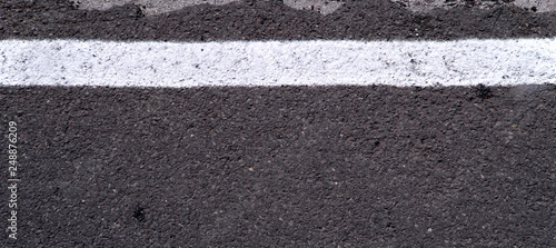 Wallpaper Mural Asphalt with white line Torontodigital.ca
