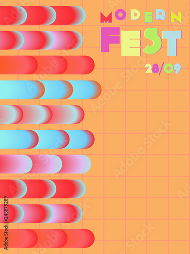 Music festival cover background.