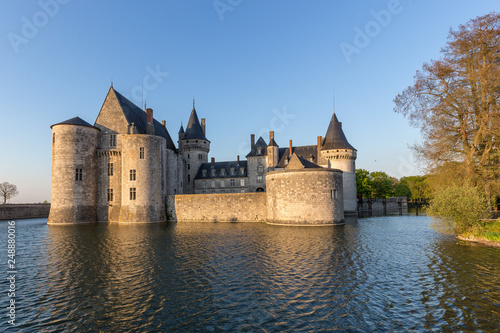 Castle Sully-sur-Loire, France Waterside