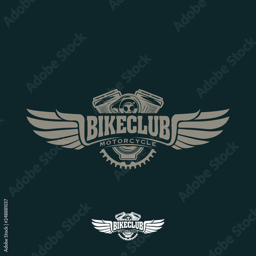 Bike Club Vintage Motorcycle