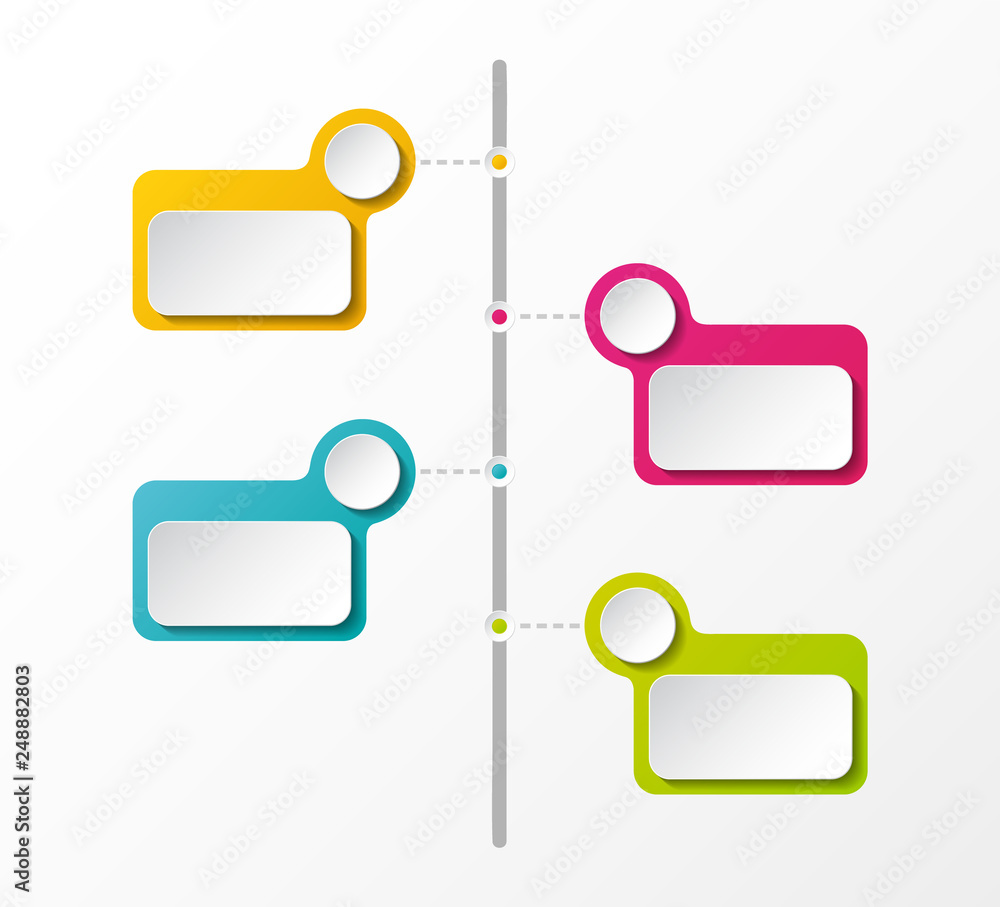 Empty business infographic template. Vector. Empty business infographic template. Vector.