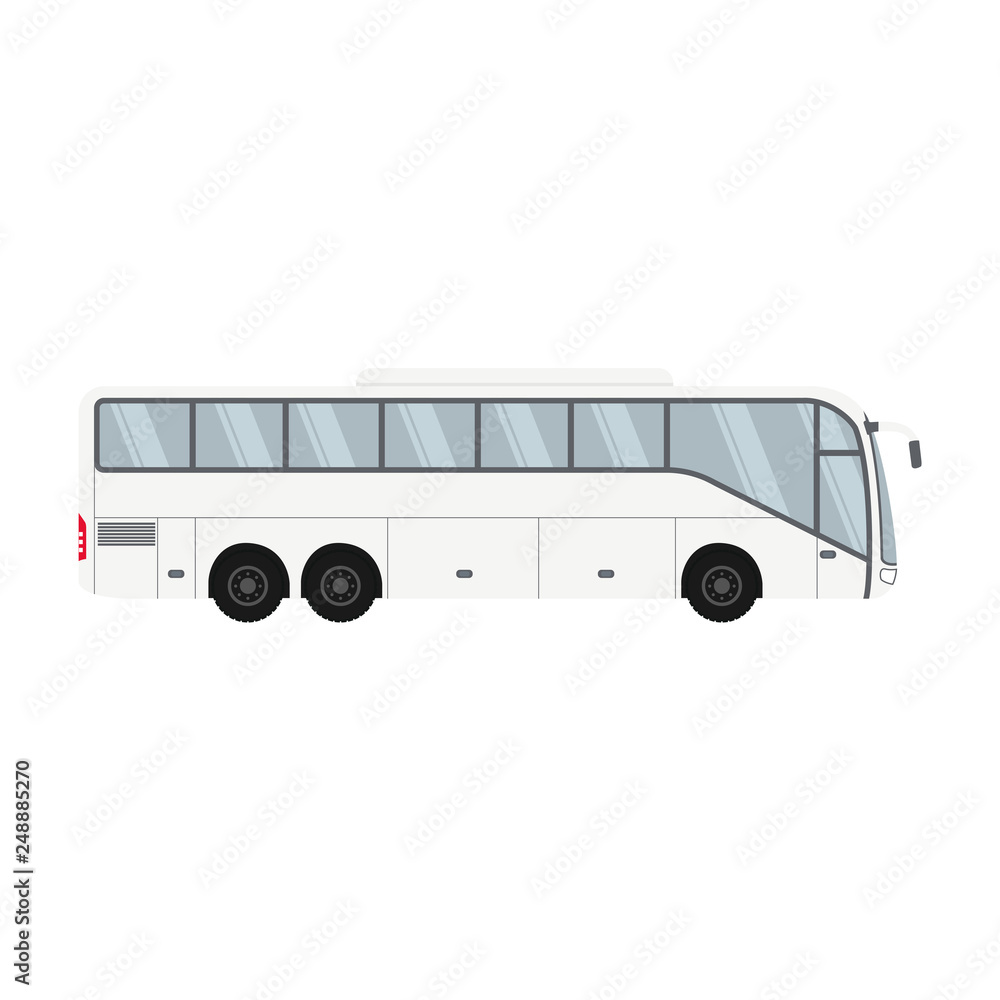 One-floor bus design for transportation and travel