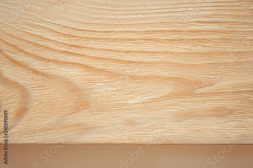 A fragment of a wooden panel hardwood