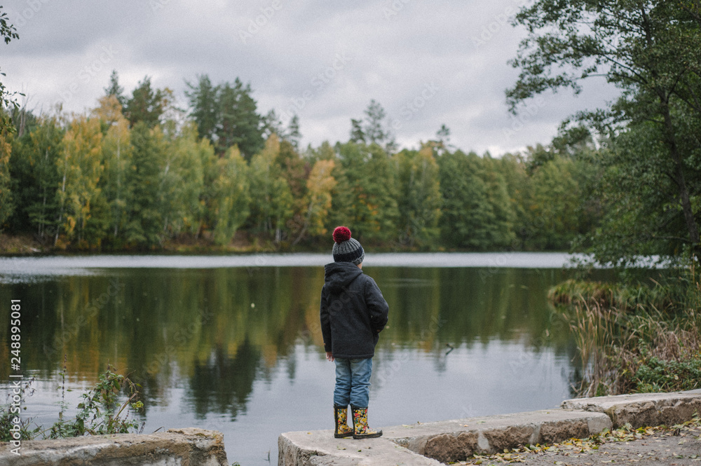 fishing on the lake