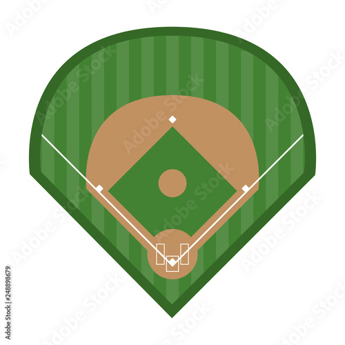 Sport baseball field
