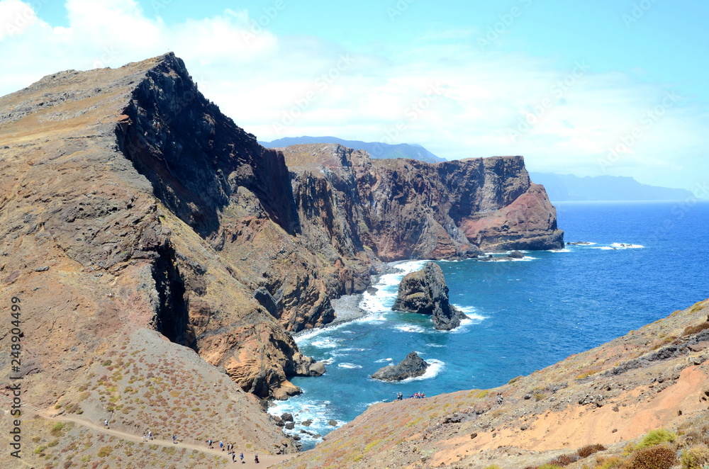 Ponta de Sao Lourenco on Madeira Ponta de Sao Lourenco on Madeira