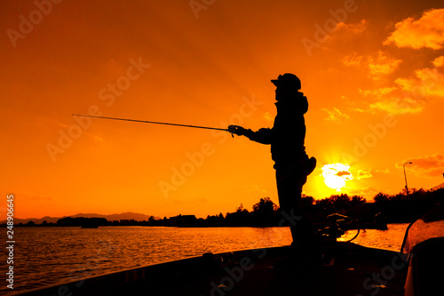 Bass fishing
