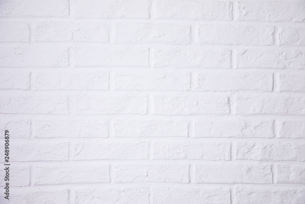 Fototapeta premium white brick wall background