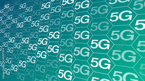 5G technology, new wireless mobile telecommunication connection system