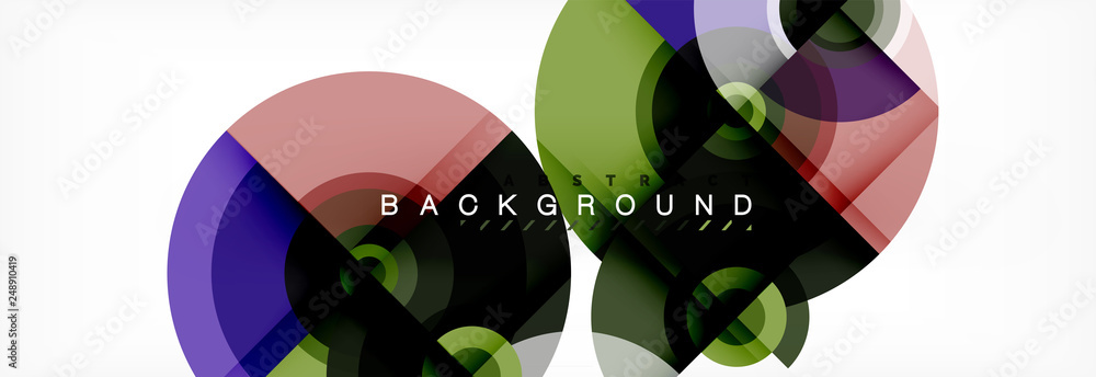 Circular vector abstract background Circular vector abstract background