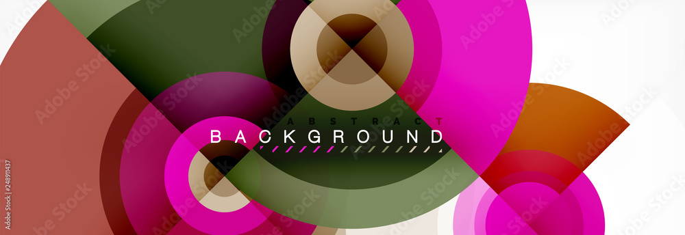 Circular vector abstract background Circular vector abstract background